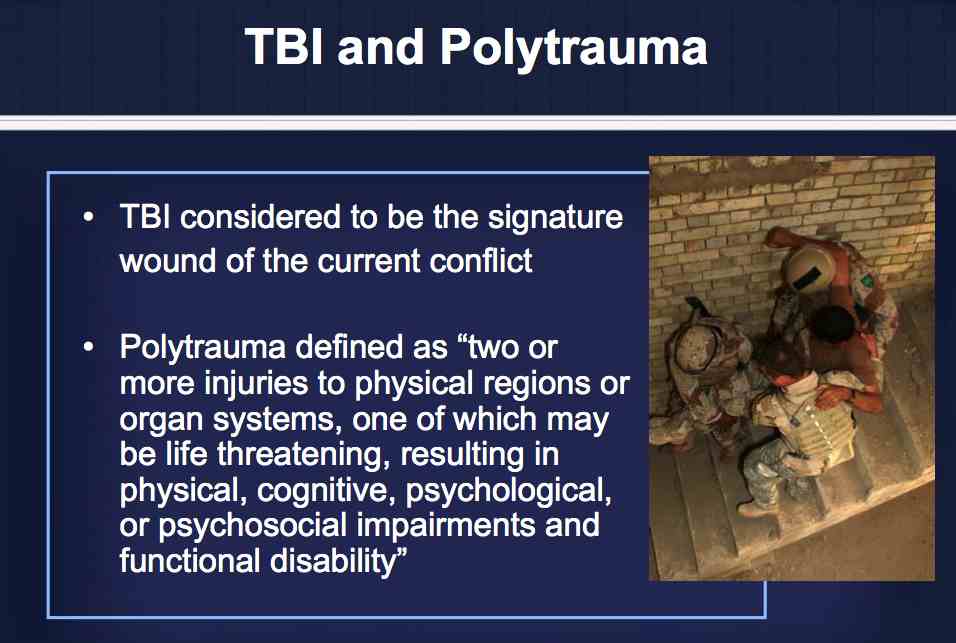 Blast Traumatic Brain and Orthopaedic Injuries